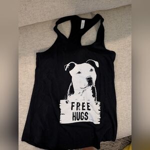 Pitbull Dog Graphic Tank Top